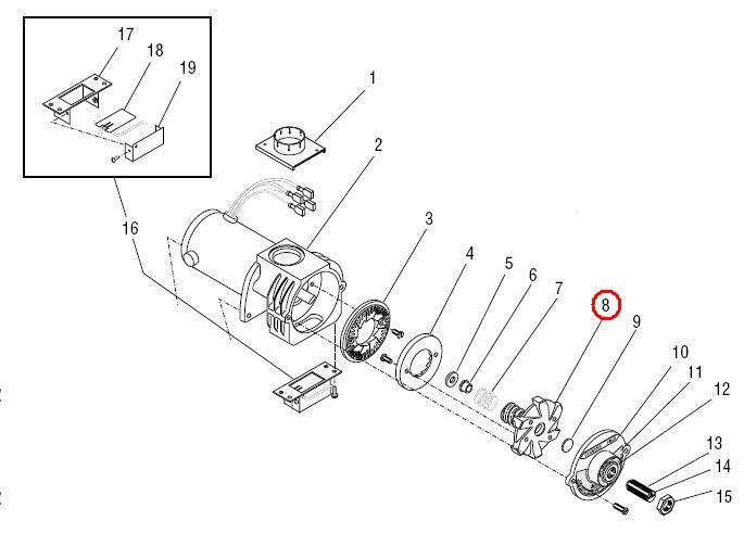 Auger Rotor/Spring Kit(Ht)